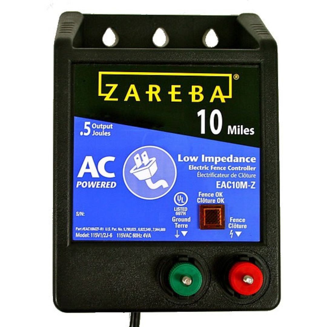 EAC10M-Z 10MILE AC ELECTRIC FENCE CHARGER