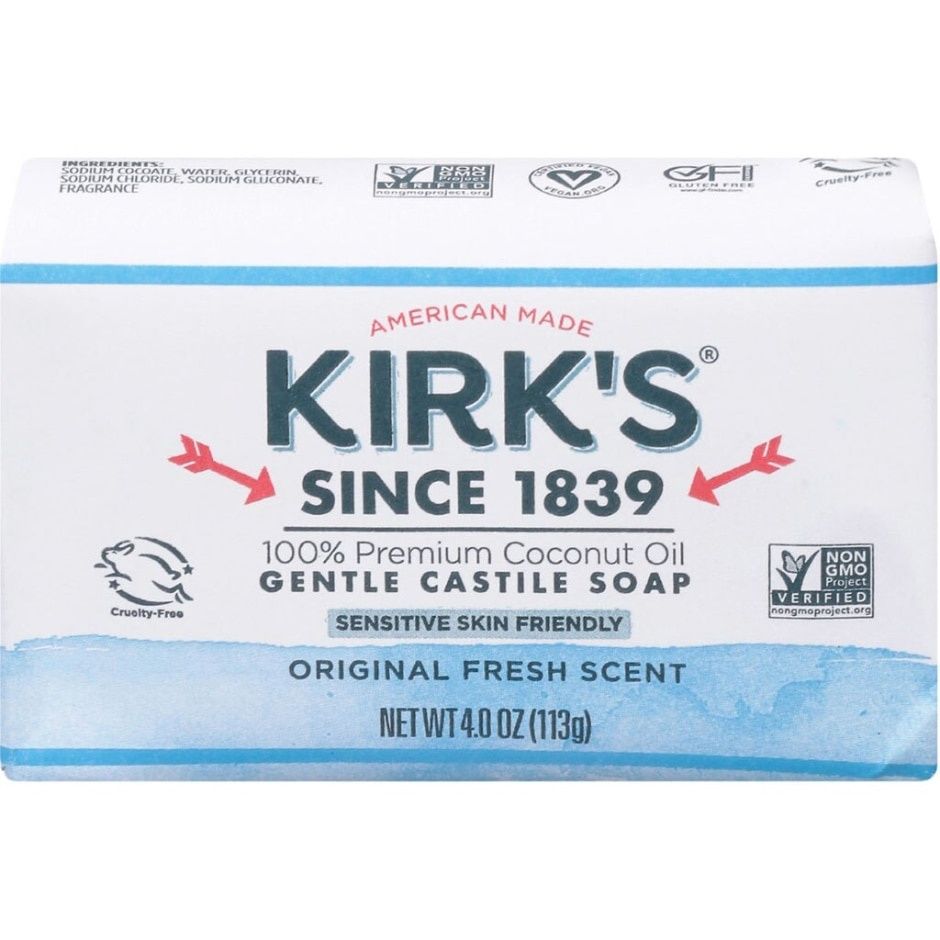 KIRK&#39;S COCONUT OIL SOAP