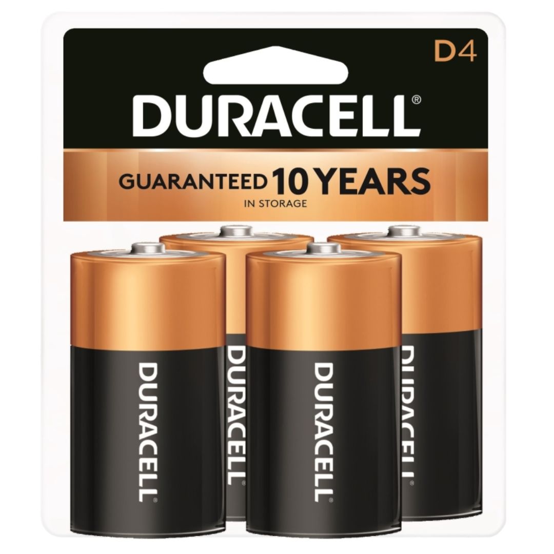 MN1300R4Z DURACELL D4 4PK