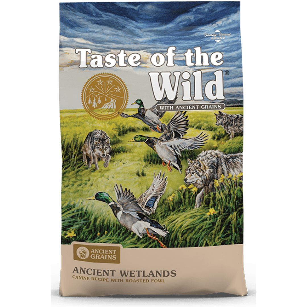 TASTE OF THE WILD ANCIENT GRAINS ANCIENT WETLANDS 5LB