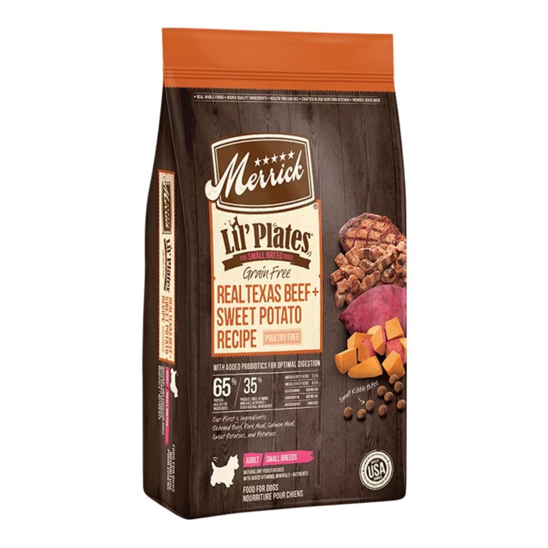 MERRICK LIL' PLATES BEEF &amp; SWEET POTATO 4LB