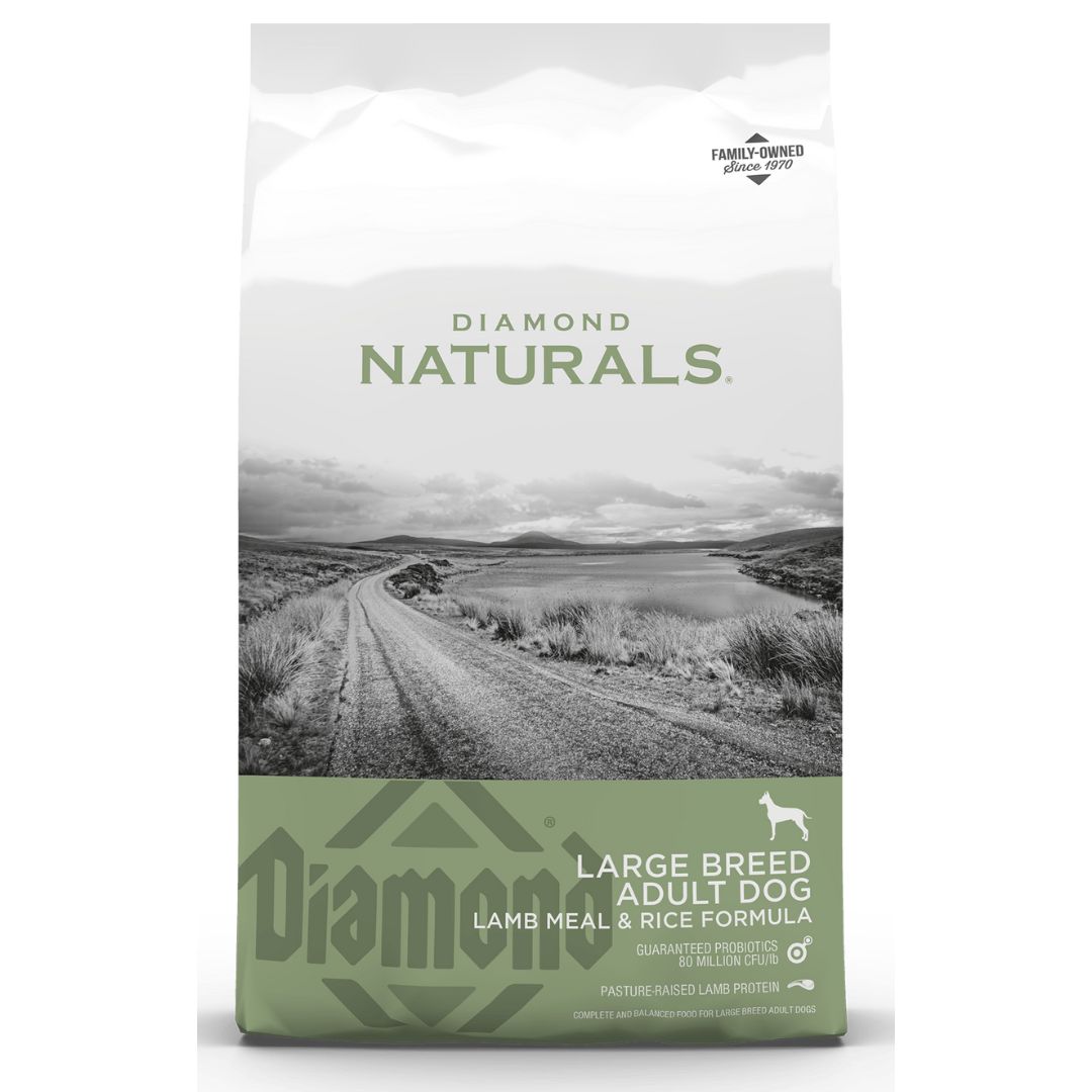 DIAMOND NATURALS LARGE BREED LAMB &amp; RICE 40LB