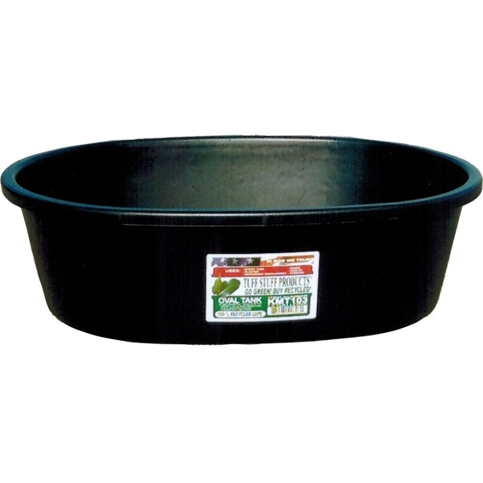 TUFF STUFF STOCK TANK 15GAL BLACK