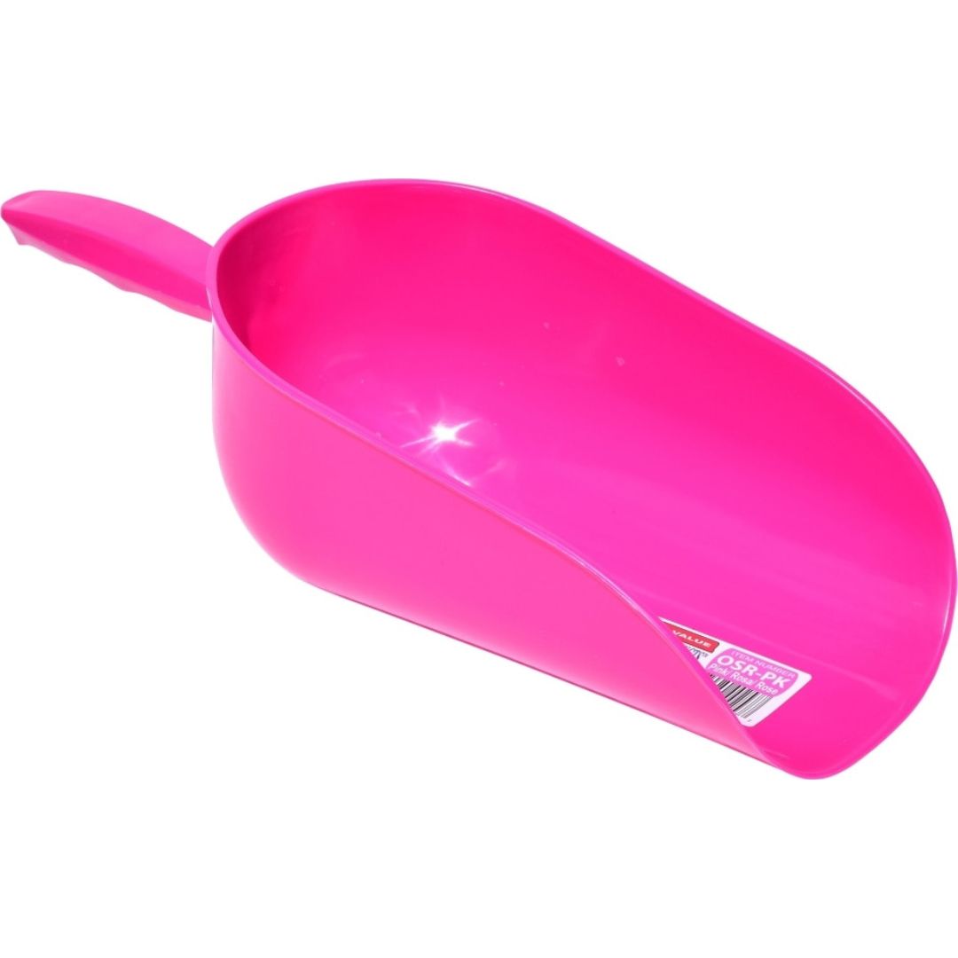 FEED SCOOP ROUND PINK