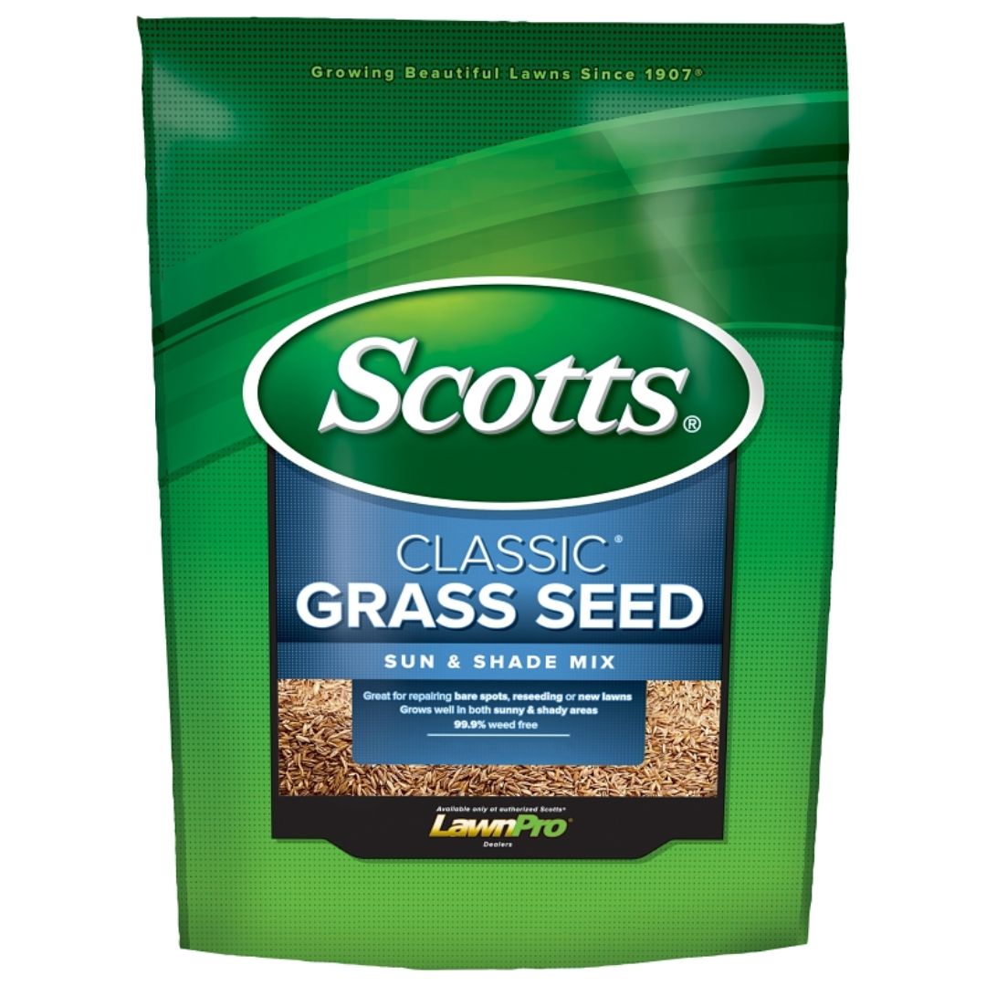 SCOTTS SUN &amp; SHADE CLASSIC GRASS SEED 20LB