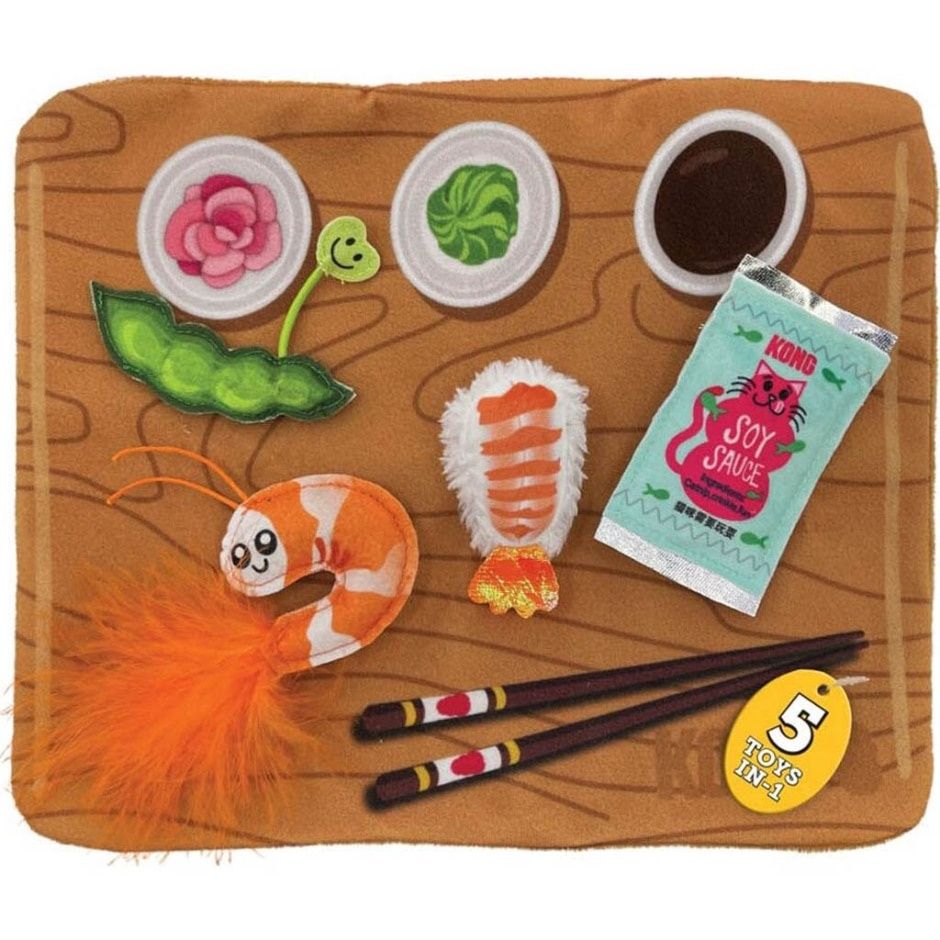 KONG SUSHI PULL-A-PARTZ