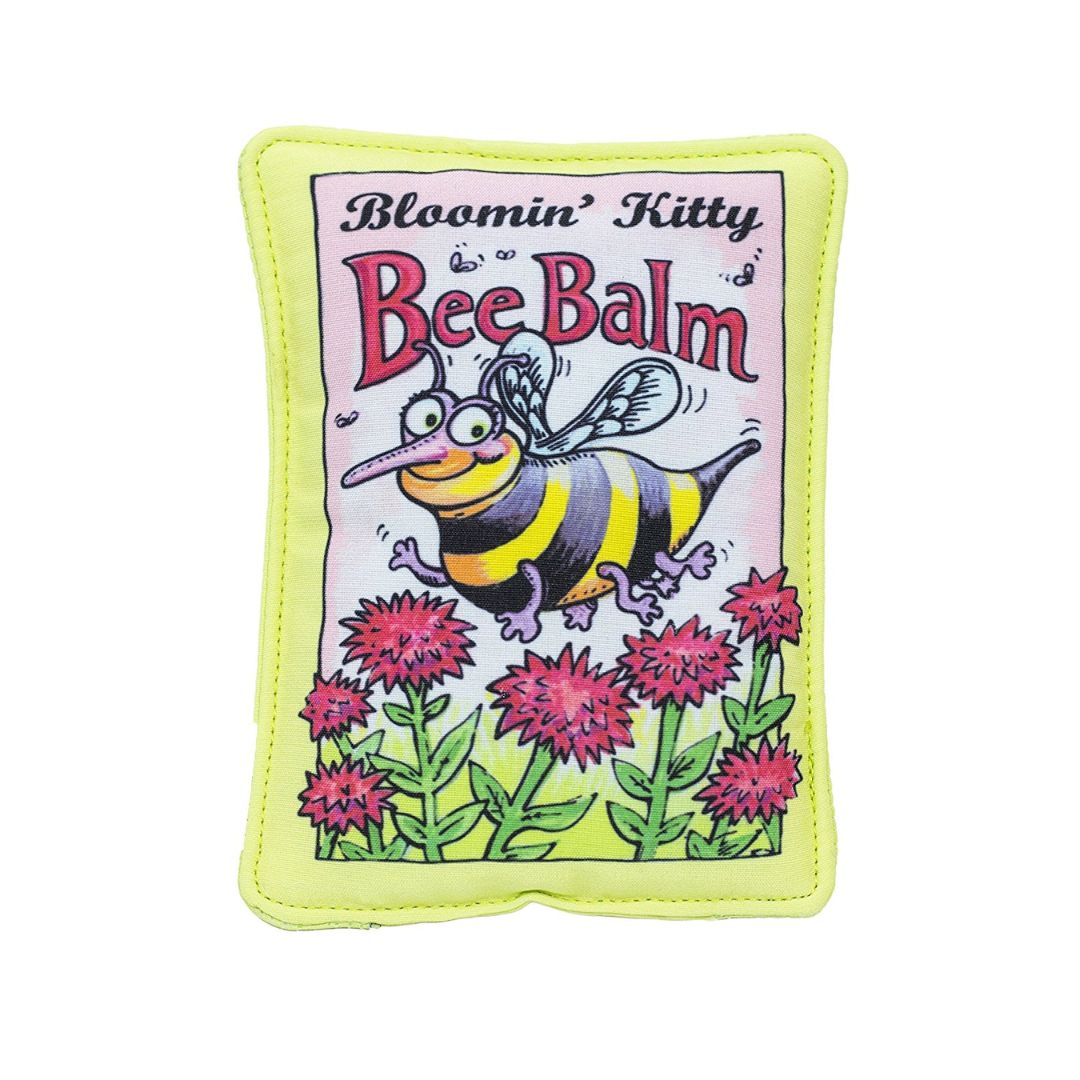 BLOOMIN&#39; KITTY BEE BALM CAT TOY
