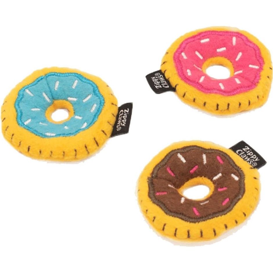 ZIPPY CLAWS MINI DONUTS 3PK