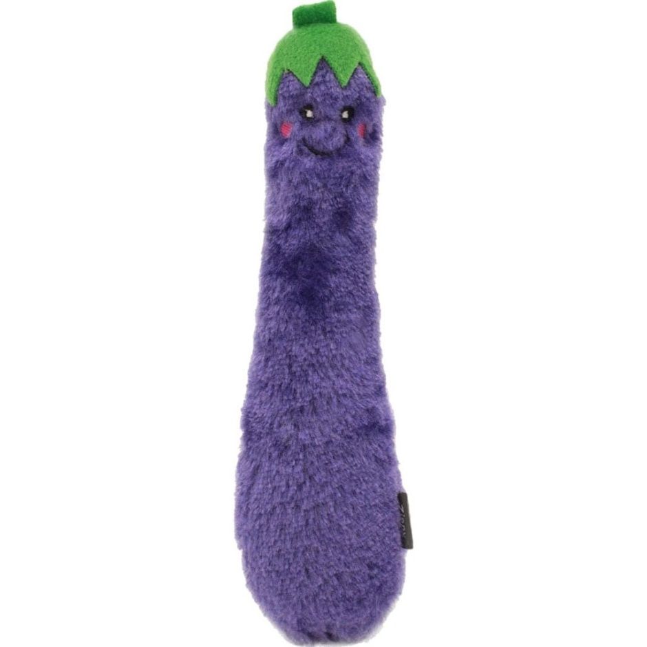 ZIPPY CLAWS EGGPLANT