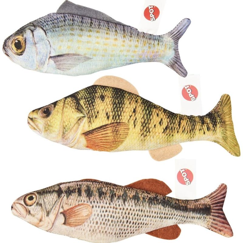 GONE FISHIN CATNIP TOY