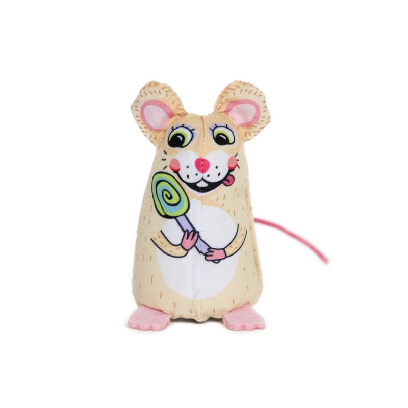 SWEET BABY MICE CAT TOY LOLLI