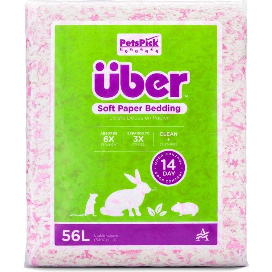 UBER BEDDING PINK &amp; WHITE 56L