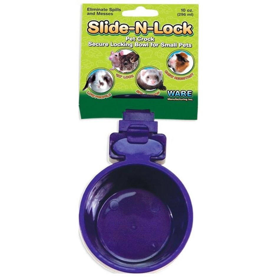 SLIDE-N-LOCK PET CROCK 10OZ