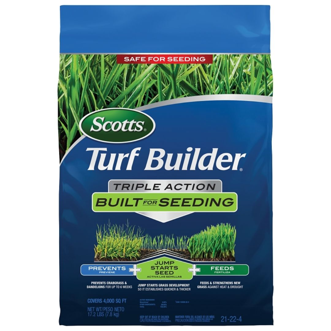 SCOTTS TURF BUILDER TRIPLE ACTION SEEDING 4M (4000-SQFT)