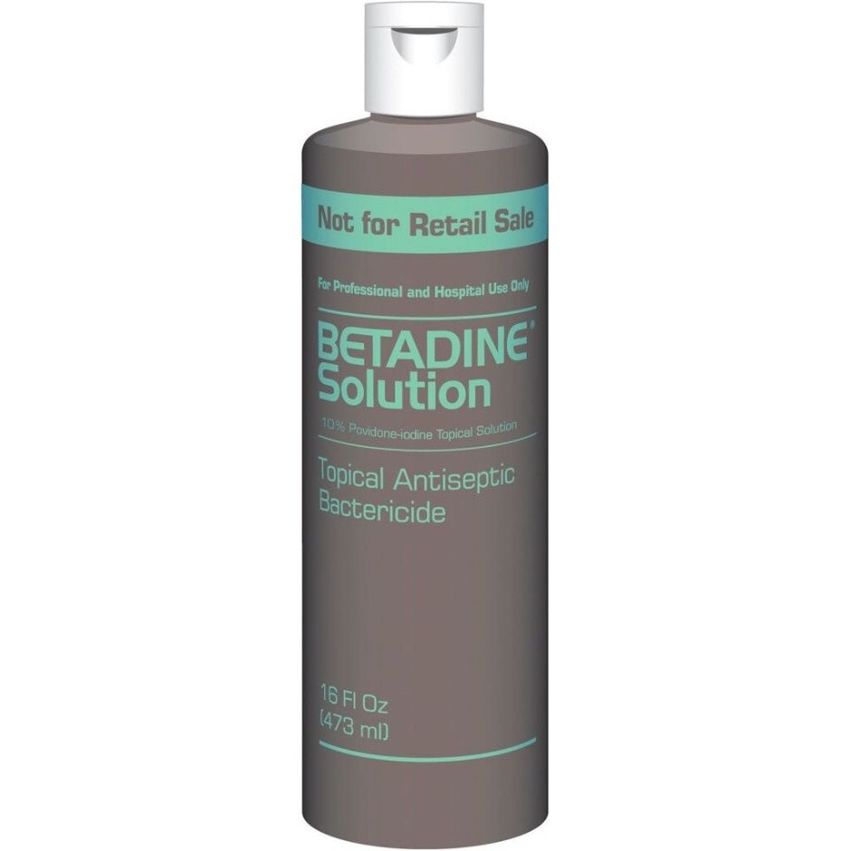 BETADINE SOLUTION 5% 16OZ