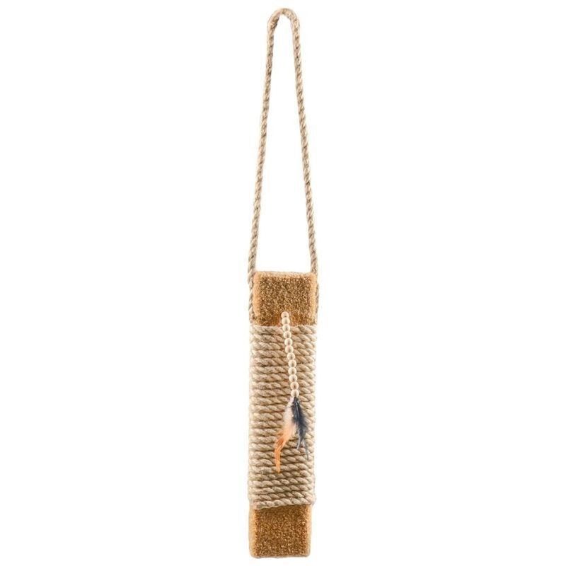 KITTY DOOR HANGER SCRATCHER W/TOY