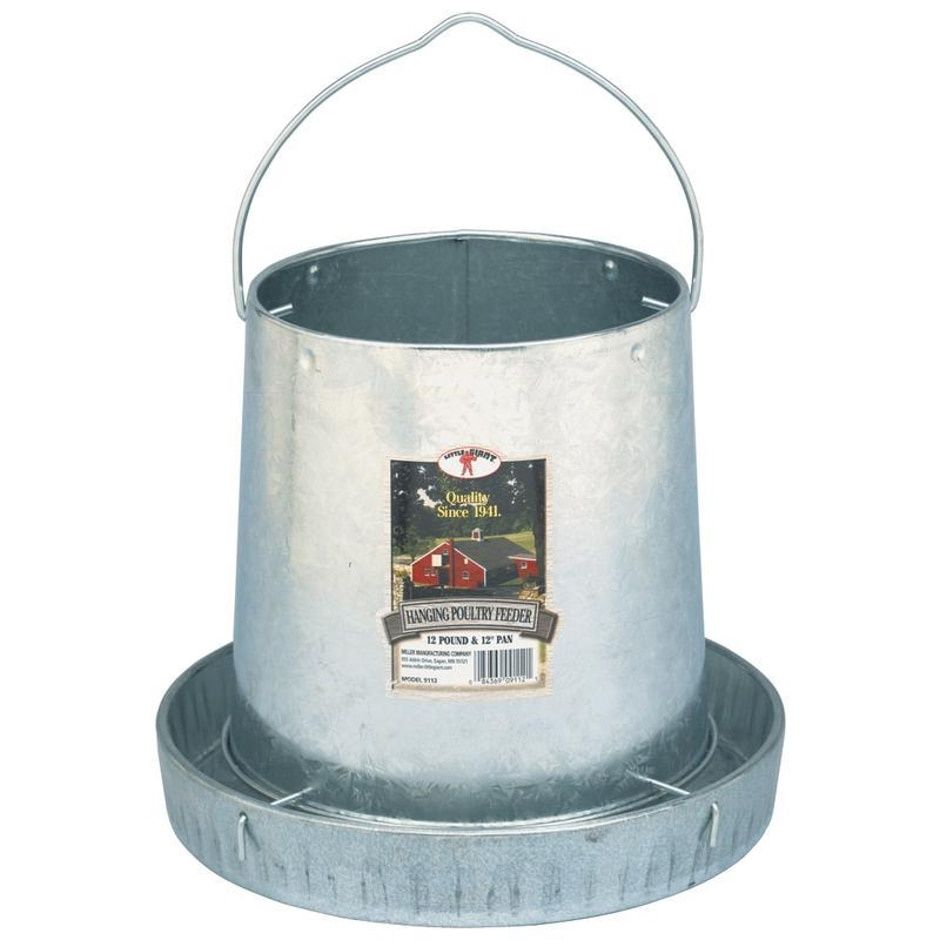HANGING FEEDER GALVANIZED 12LB