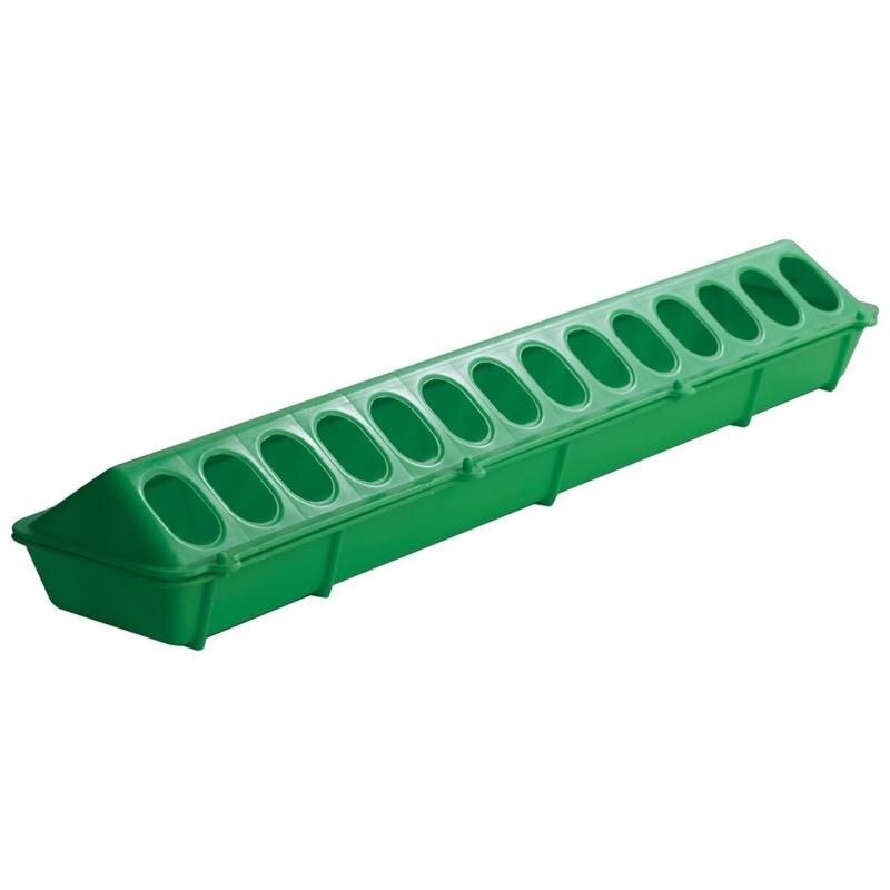 PLASTIC FEEDER FLIP-TOP LIME 20IN