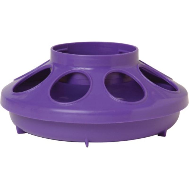 PLASTIC FEEDER BASE PURPLE