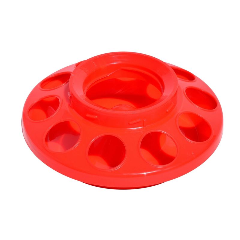 PLASTIC FEEDER BASE RED TUFF STUFF