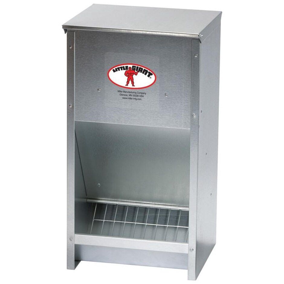 POULTRY FEEDER HIGH-CAPICITY METAL