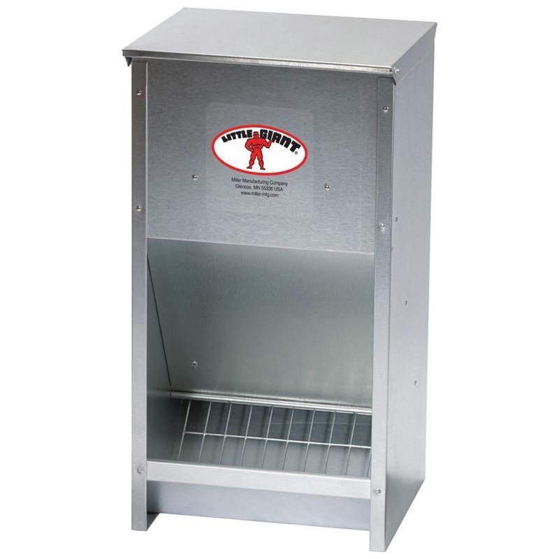POULTRY FEEDER HIGH-CAPICITY METAL