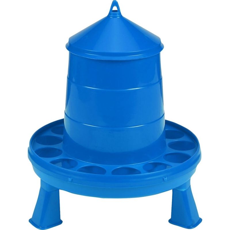 POULTRY FEEDER W/LEGS 4LB