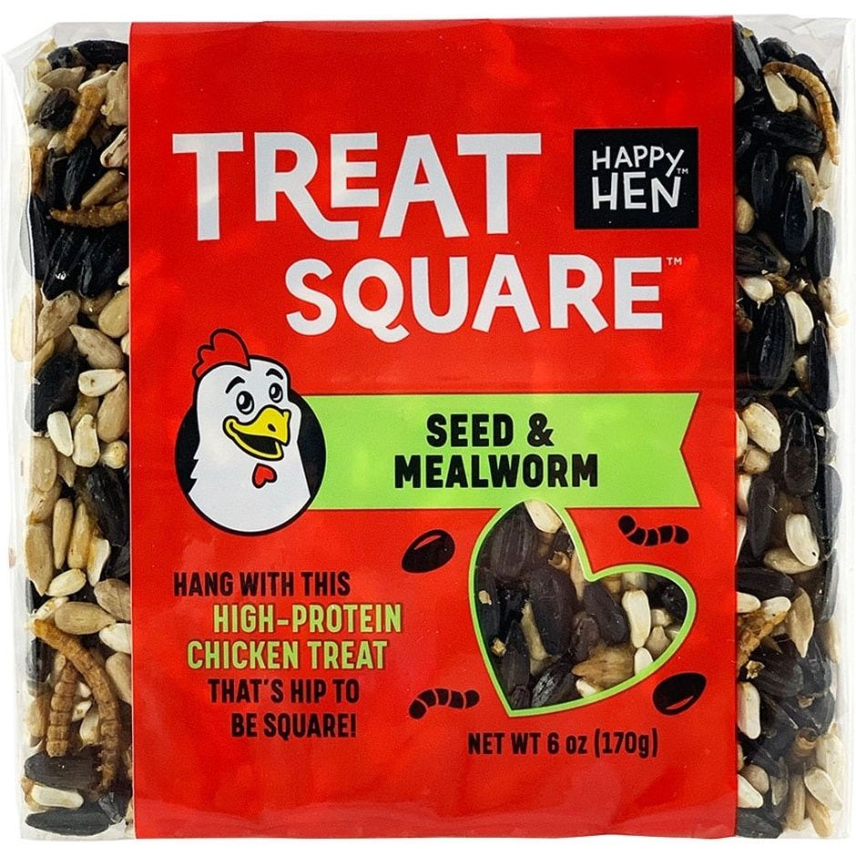 HAPPY HEN TREAT SQUARE SEED &amp; MEALWORM