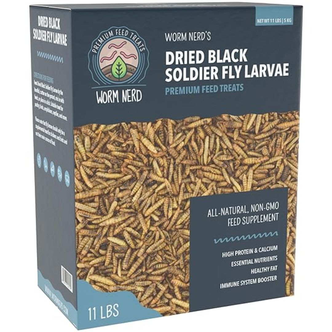 SOLDIER FLY LARVAE 11LB