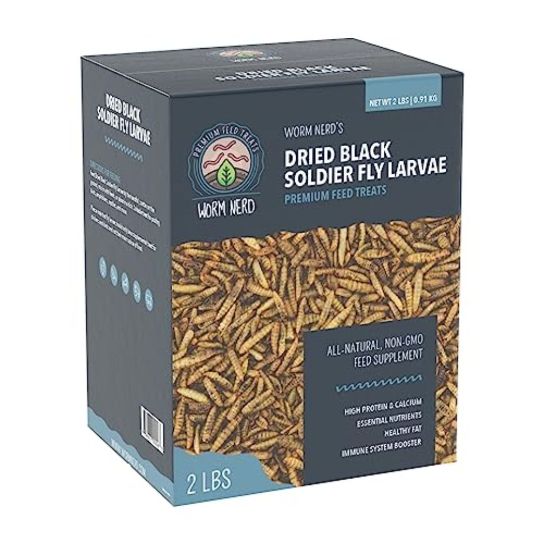 SOLDIER FLY LARVAE 2LB