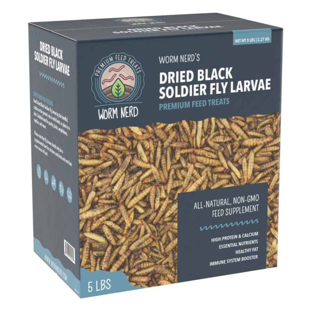 SOLDIER FLY LARVAE 5LB