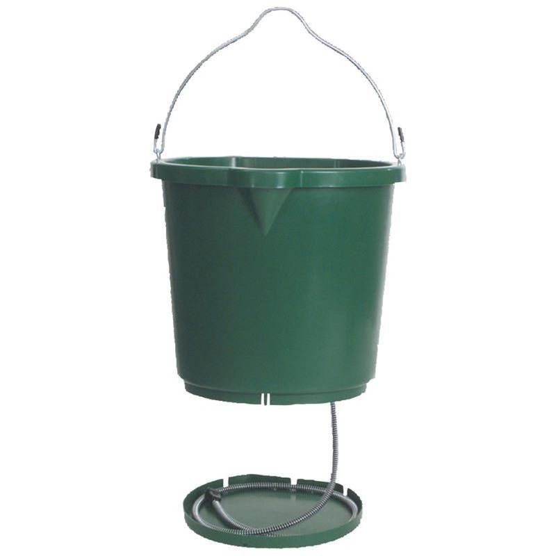 BUCKET FLATBACK HEATED 5GAL