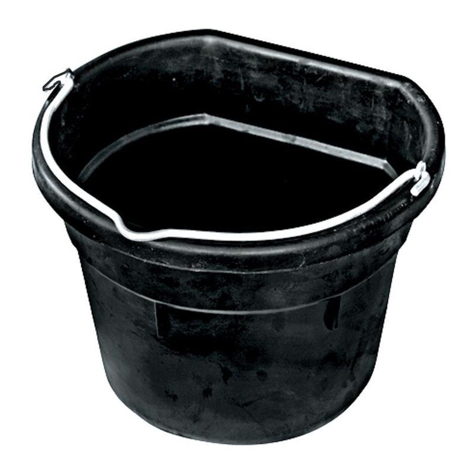 RUBBER FLATBACK BUCKET HEATED 18QT