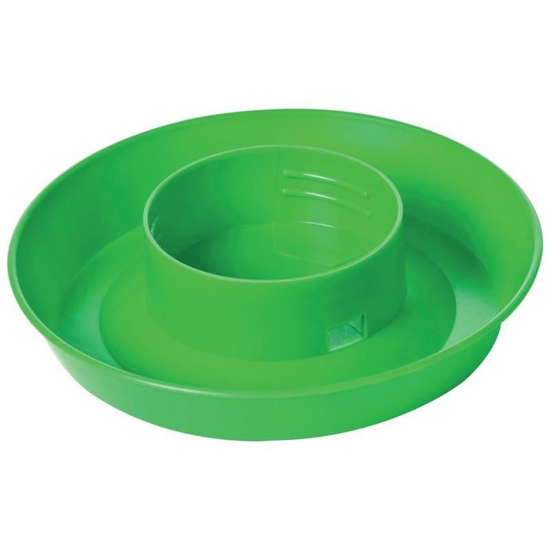 PLASTIC BASE SCREW ON LIME GREEN QT