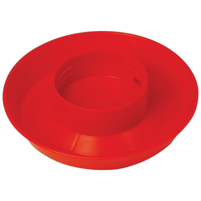 PLASTIC BASE SCREW ON RED QT