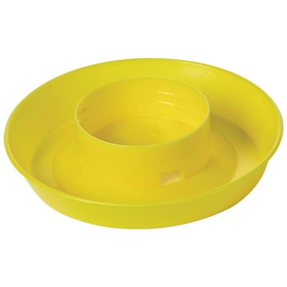 PLASTIC BASE SCREW ON YELLOW QT