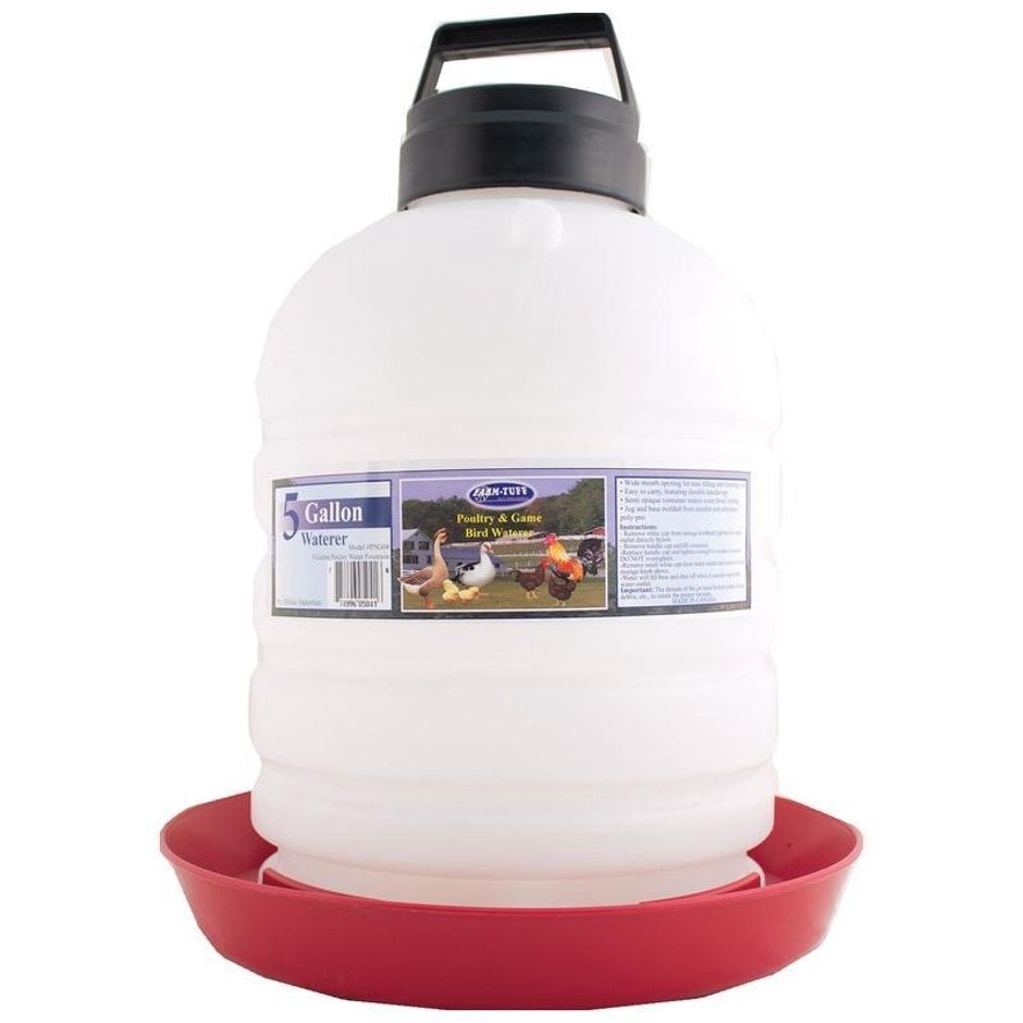 TOP FILL POULTRY &amp; GAME BIRD FOUNTAIN 5GAL