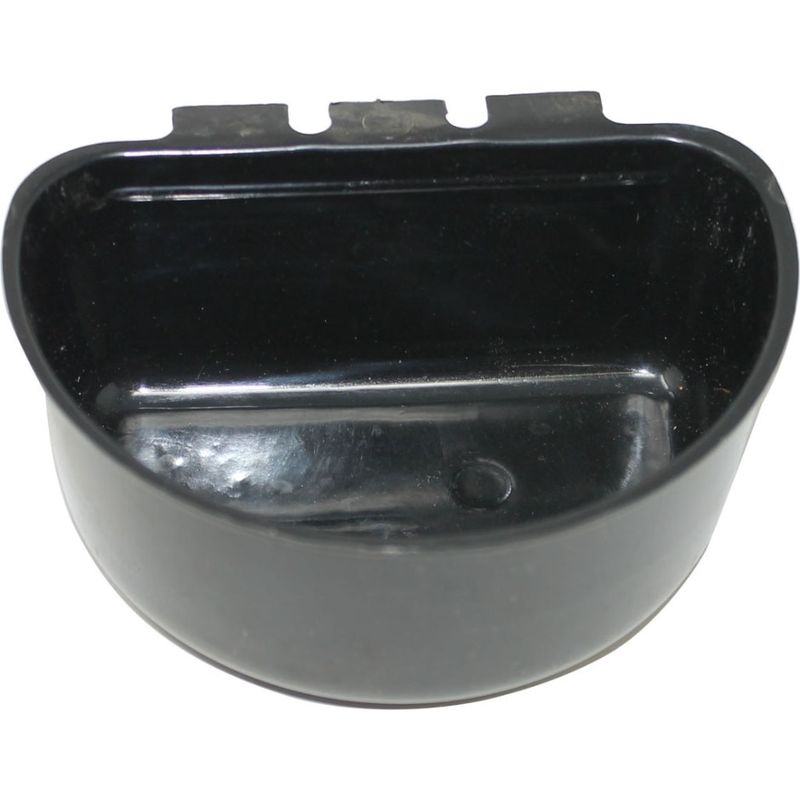 COOP CUP BLACK PLASTIC 8OZ