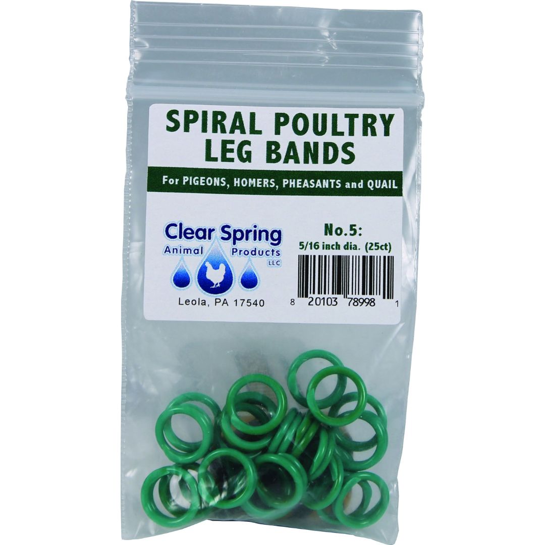 POULTRY LEGBAND 5/16IN