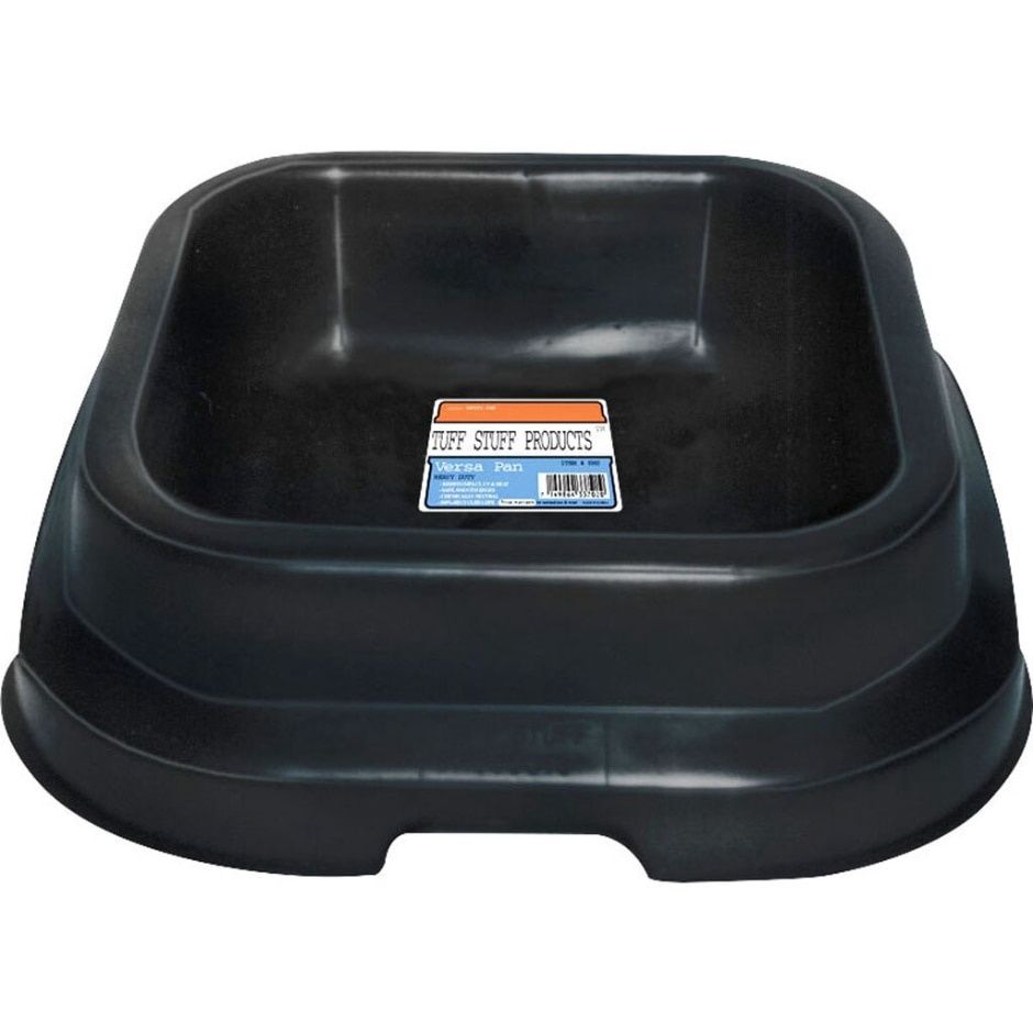 FEED PAN VERSAPAN-SQUARE BLACK