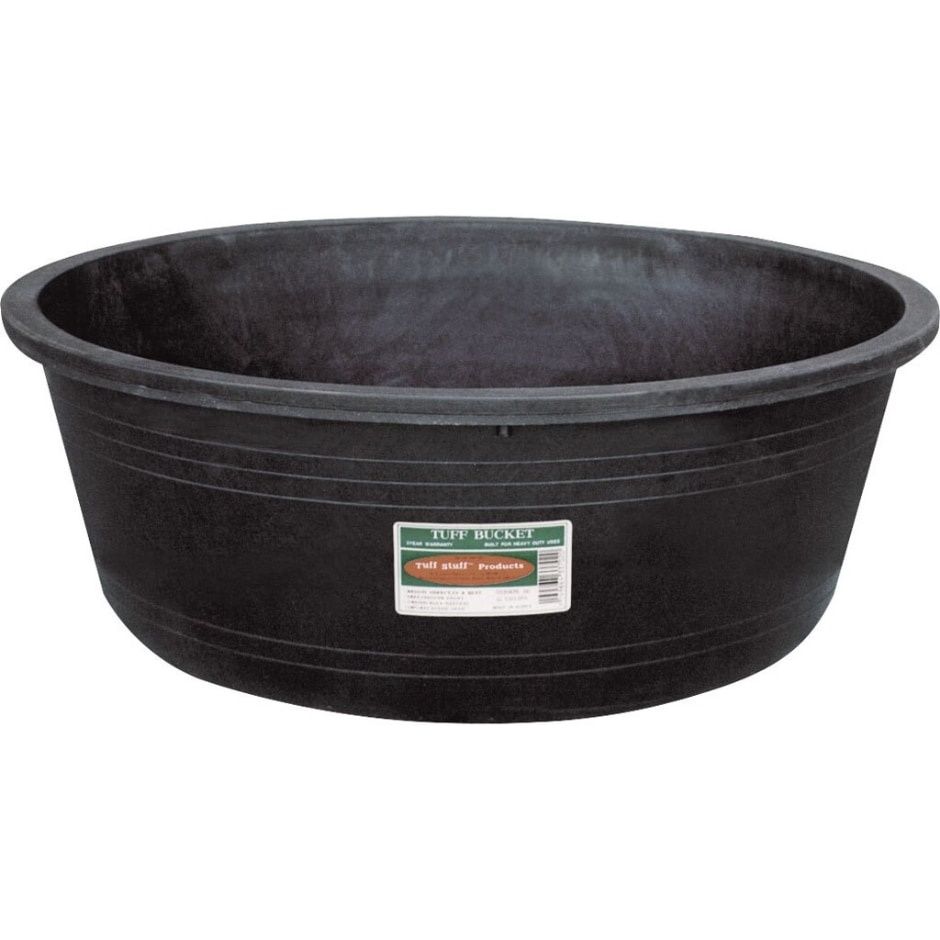 FEED PAN BLACK 7GAL