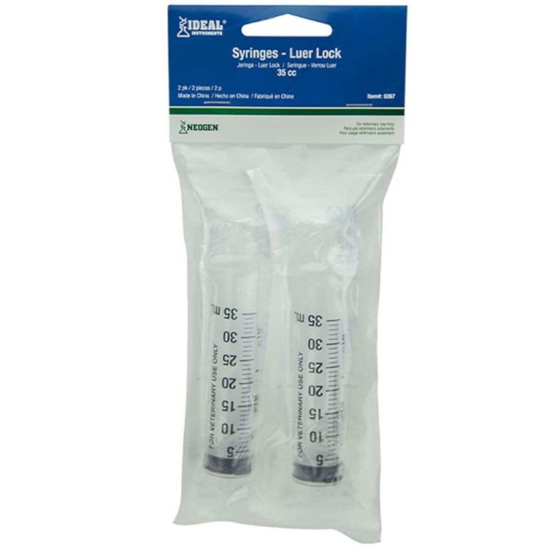 SYRINGE 35CC 2PK
