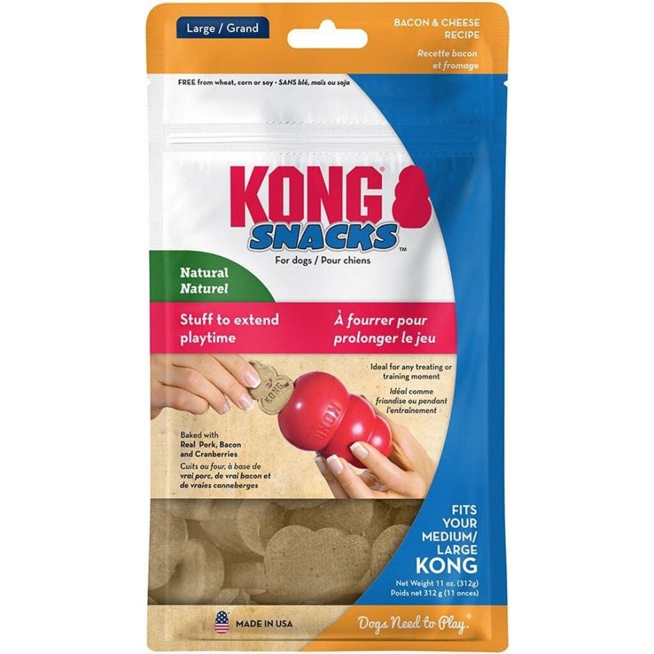 KONG SNACKS BACON &amp; CHEESE LG