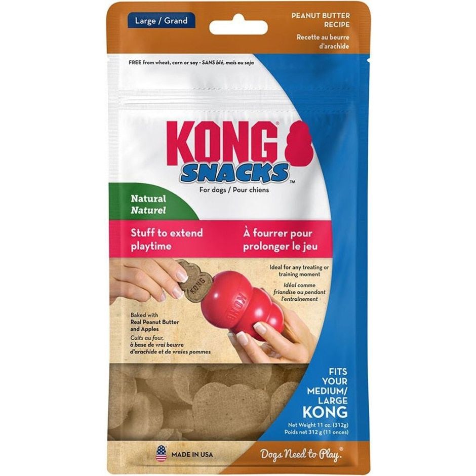 KONG SNACKS PEANUT BUTTER LG