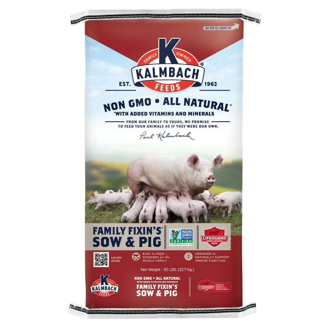 FAMILY FIXIN&#39;S SOW &amp; PIG NON-GMO 50LB
