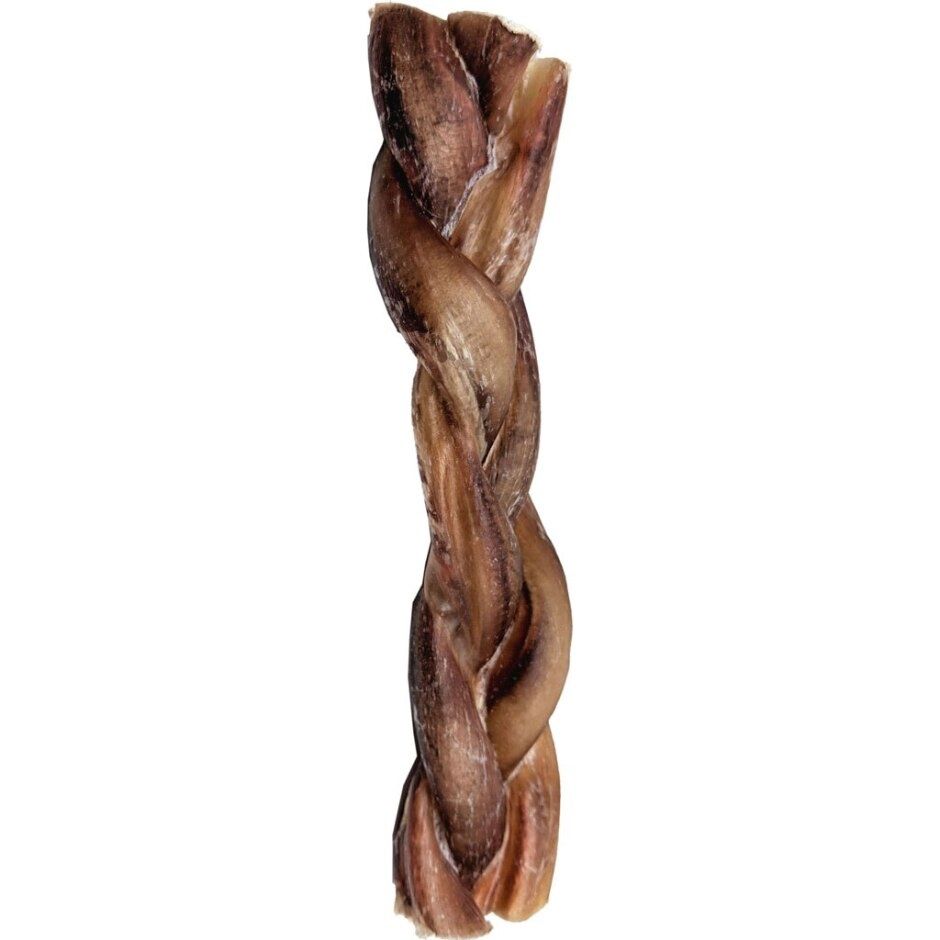 BRAIDED BULLY STICK 9IN