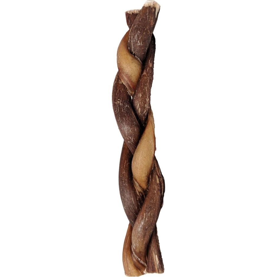 BRAIDED BULLY STICK 6IN