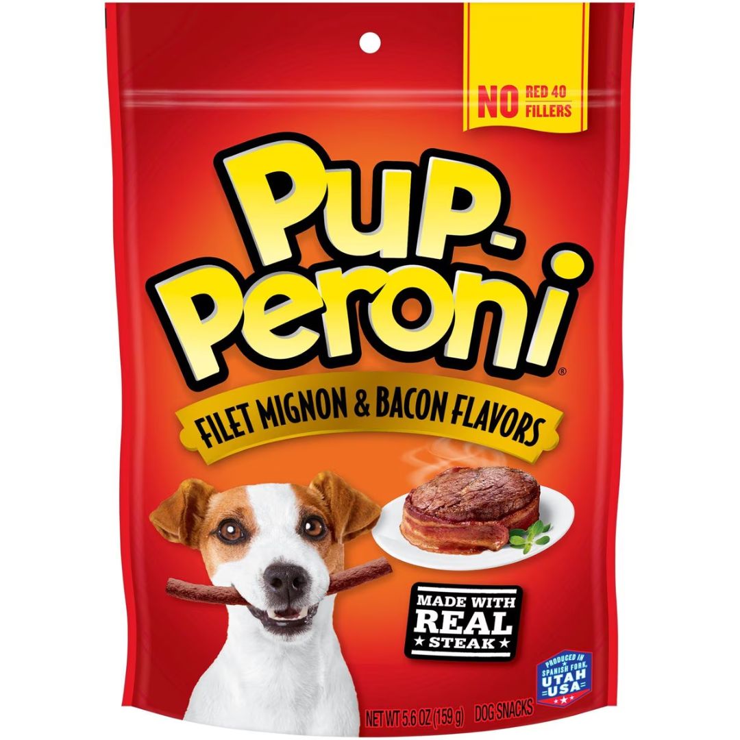 PUP-PERONI FILET MIGNON &amp; BACON 5.6OZ
