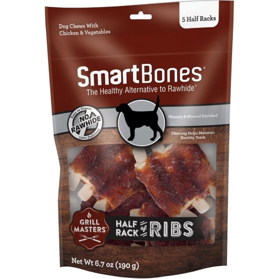 SMARTBONES GRILL MASTERS RIBS 5CT