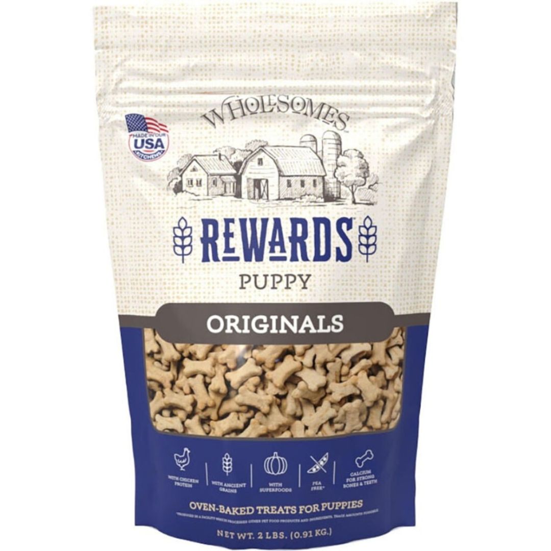 WHOLESOMES PUPPY GOLDEN TREATS 2LB